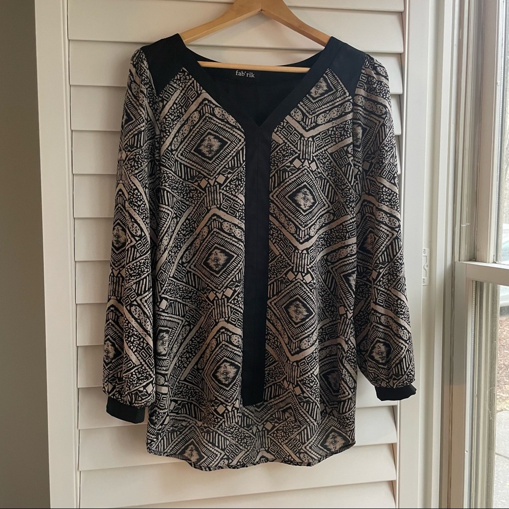 Long sleeved Fab’rik top
